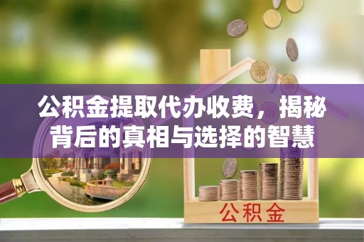 斗南公积金提取代办收费，揭秘背后的真相与选择的智慧