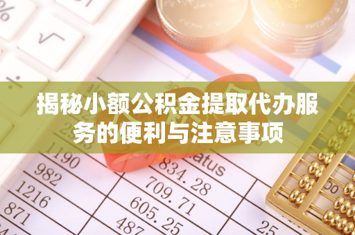 斗南揭秘小额公积金提取代办服务的便利与注意事项