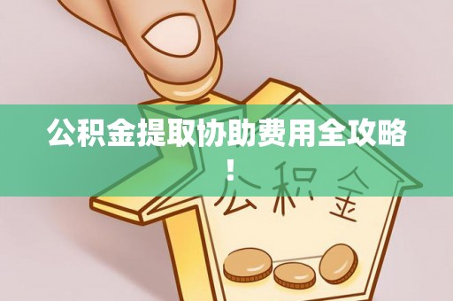 斗南公积金提取协助费用全攻略！