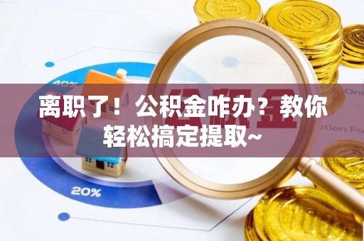 斗南离职了！公积金咋办？教你轻松搞定提取~