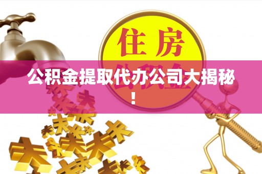 斗南公积金提取代办公司大揭秘！