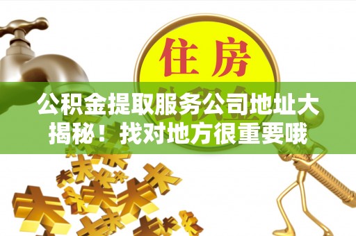 斗南公积金提取服务公司地址大揭秘！找对地方很重要哦