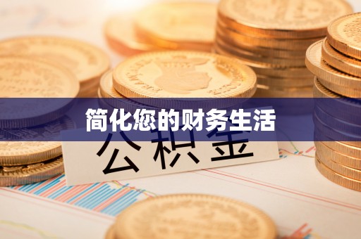 斗南简化您的财务生活