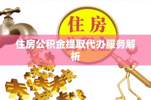 斗南住房公积金提取代办服务解析