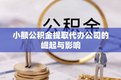 斗南小额公积金提取代办公司的崛起与影响