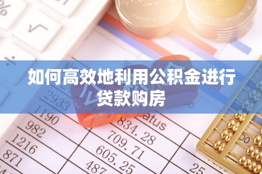 斗南如何高效地利用公积金进行贷款购房